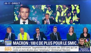 Crise des gilets jaunes: Ce qu’il faut retenir de l’allocution d’Emmanuel Macron (1/4)