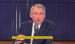 François Bayrou : "Emmanuel Macron a renoué avec l’inspiration profonde de sa campagne électorale"