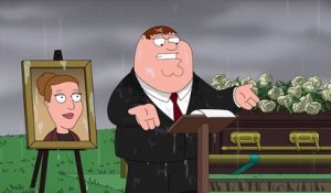 Le discours émouvant de Peter Griffin qui rend hommage à Carrie Fisher dans Family Guy