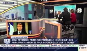 La question du jour: Annonces et tonalité, Emmanuel Macron a-t-il réussi à se rapprocher des Français ? – 11/12