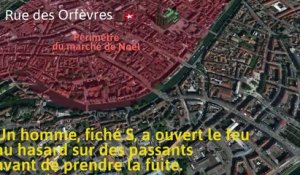Fusillade à Strasbourg : les lieux des tirs et l'opération