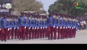 RTB/Célébration de la fête de l’indépendance à Manga - Défilé des troupes de l’armée