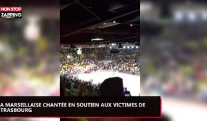 Fusillade à Strasbourg : La Marseillaise vibrante des supporters de la SIG (vidéo)