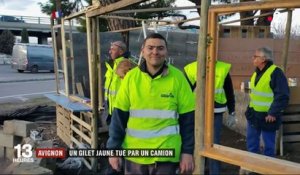Avignon : un "gilet jaune" mortellement percuté par un camion
