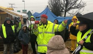 Départ pour une opération escargot gilets jaunes