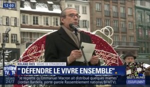 Maire de Strasbourg: "Nous continuerons de défendre notre vivre ensemble"