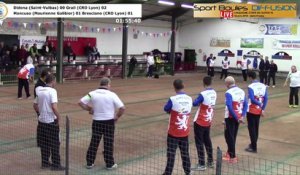 Demi-finales, cinquième étape du Super 16 masculin, saison 2018-2019, Givors 2018