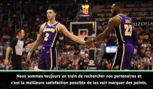 NBA - James : "Ball et moi sommes les mêmes"