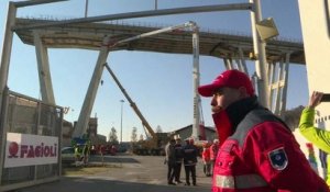 Gênes : feu vert attendu pour la démolition du pont