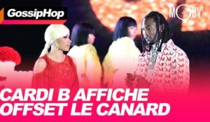 Cardi B affiche Offset le canard