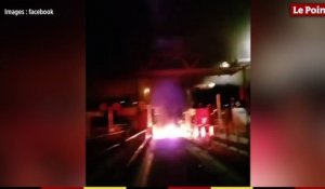 "Gilets jaunes" - Var : nouvel incendie de péage à Bandol