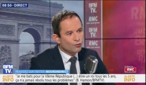 Benoît Hamon : "Bravo aux policiers, maintenant c'est le tour du personnel hospitalier et des enseignants"