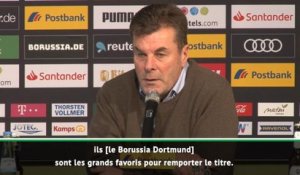 17e j. - Hecking : "Dortmund est le grand favori"