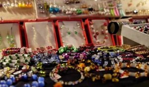 Marché de Noël de Thann : les bijoux tout en couleurs de Patricia