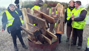 D'irréductibles "gilets jaunes" toujours mobilisés dans la Somme