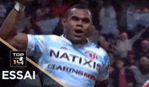 TOP 14 - Essai Leone NAKARAWA 1 (R92) - Racing 92 - Perpignan - J12 - Saison 2018/2019