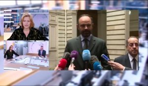 "Gilets jaunes" : Edouard Philippe affiche sa "détermination à ramener l'ordre"