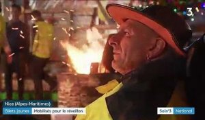 Nice : des gilets jaunes mobilisés pour le réveillon de Noël
