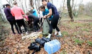 Les handballeuses de Bourg-de-Péage en mode commando chez les Spahis