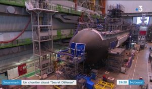 Sous-marin : le chantier classé "secret défense" du Barracuda
