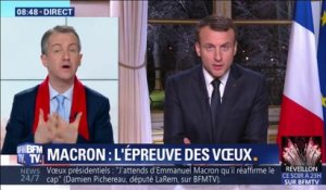 ÉDITO - Vœux de Macron: "C'est l'occasion de reprendre la main"