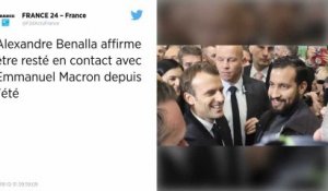 Benalla affirme que Macron lui a demandé son avis sur les gilets jaunes