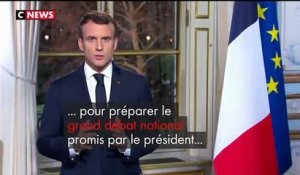 Début d'année chargé pour Emmanuel Macron