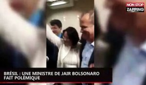 Brésil : une ministre de Jair Bolsonaro fait polémique (vidéo)
