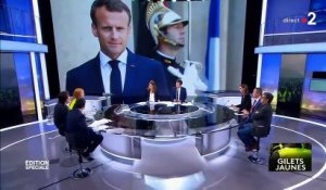 Gilets jaunes : Le message poignant d'Ingrid Levavasseur  en direct dans l'édition spéciale de France 2