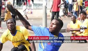 Au Ghana, le skate soccer offre une vie après la polio