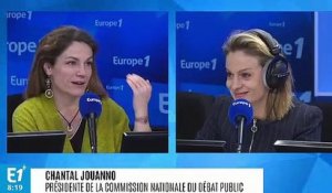 Chantal Jouanno sur les "gilets jaunes" : "Le débat public s'arrête là où la violence commence, d'où l'importance de retourner dans les salles pour discuter"