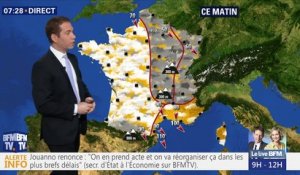 La météo pour ce mercredi 9 janvier 2019