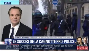Renaud Muselier, président de la région PACA: les dons de la cagnotte pro-police seront mis "à la disposition de l'amicale de la police"