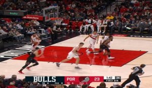 Chicago Bulls at Portland Trailblazers Raw Recap