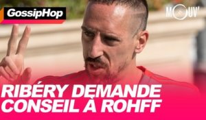 Ribéry demande conseil à Rohff