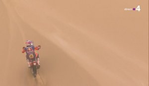 Dakar 2019 : La bonté de Sam Sunderland le récompense ! Le résumé de la 5e étape moto !