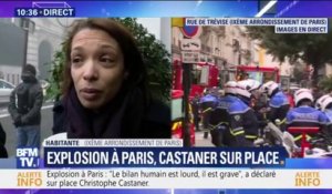 "Mon appartement, il en reste plus rien." Une habitante de la rue de Trévise à Paris témoigne après l'explosion