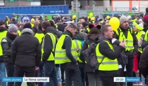 "Gilets jaunes" : regain de mobilisation à Paris