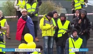 "Gilets jaunes" : 8 000 manifestants à Paris pour l’acte 9
