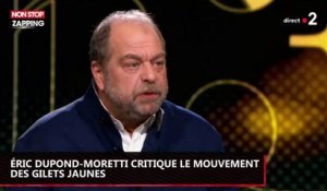 Éric Dupond-Moretti critique le mouvement des Gilets jaunes (vidéo)
