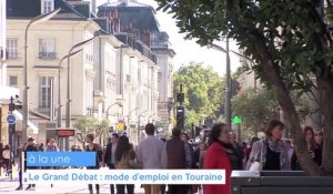 A LA UNE/ Le Grand Débat: mode d'emploi en Touraine