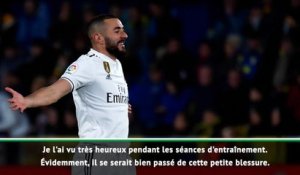 Real Madrid - Solari : "Benzema est notre point fort devant"