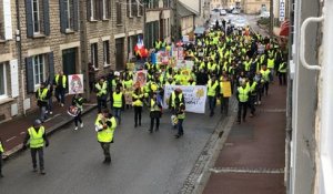 Gilets jaunes : manifestation à Argentan