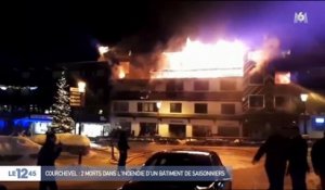 Courchevel : 2 morts dans un impressionnant incendie