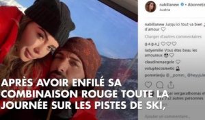 PHOTO. C'est chaud ! Quand Nabilla pose topless dans son bain pendant ses vacances au ski