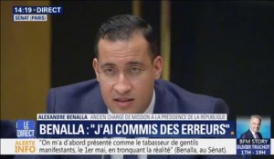 Alexandre Benalla reconnait ne pas avoir saisi la commission de déontologie de la fonction publique après son retour en activité