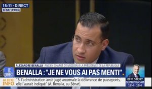 Alexandre Benalla: "Je ne détiens aucun secret et ne fais aucun chantage"