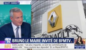 Bruno Le Maire sur le remplacement de Carlos Ghosn: "À notre avis, Jean-Dominique Senard ferait un excellent président de Renault"
