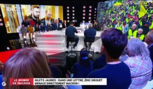 Le monde de Macron: Eric Drouet menace Emmanuel Macron dans une lettre ouverte - 23/01