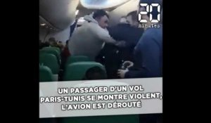 Nice: Un passager d’un vol Paris-Tunis se montre violent, l'avion est dérouté